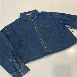 Denim Blue Women's Blouse